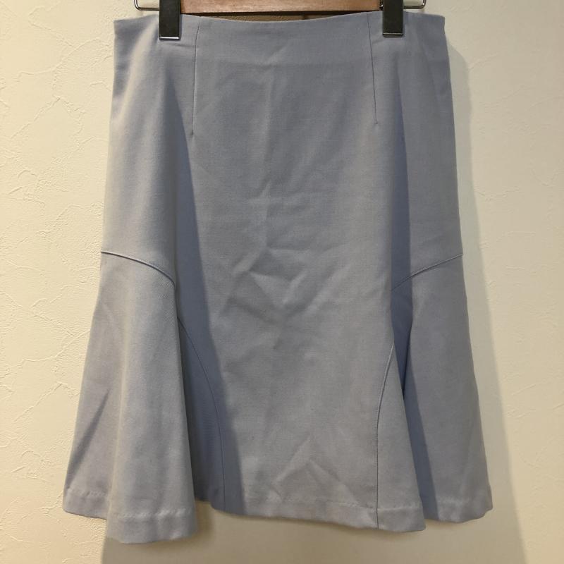 エンネア Ennea スカート ひざ丈スカート 40 無地 青 / ブルー / レディース USED 古着 中古 10006847