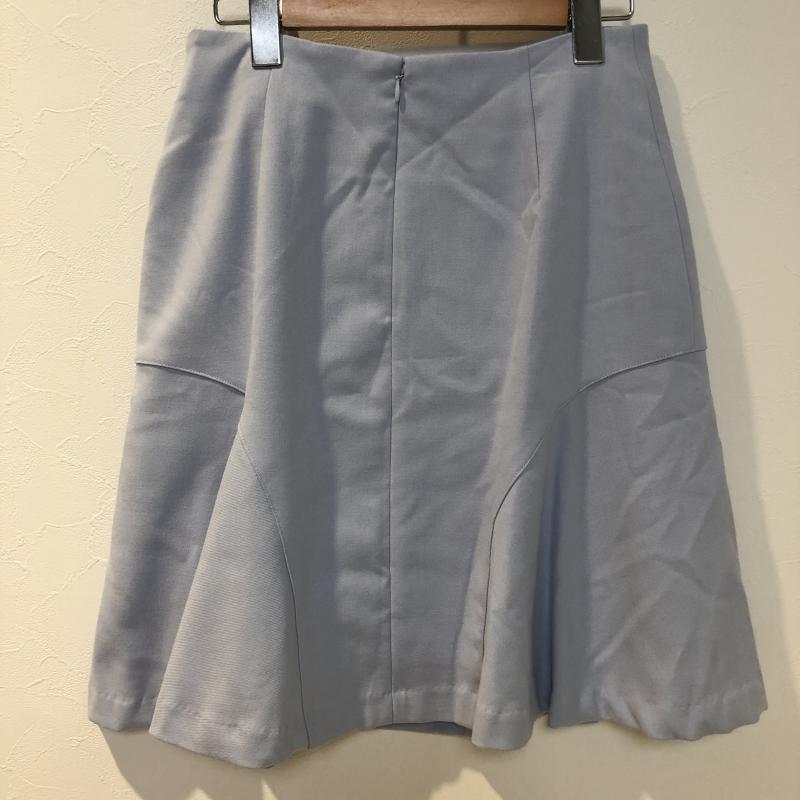 エンネア Ennea スカート ひざ丈スカート 38 無地 青 / ブルー / レディース USED 古着 中古 10006849