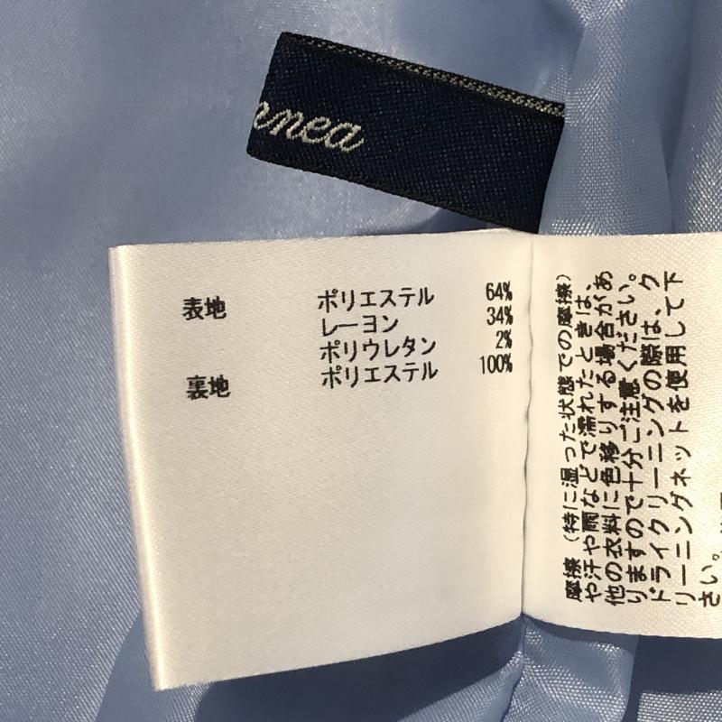 エンネア Ennea スカート ひざ丈スカート 38 無地 青 / ブルー / レディース USED 古着 中古 10006849