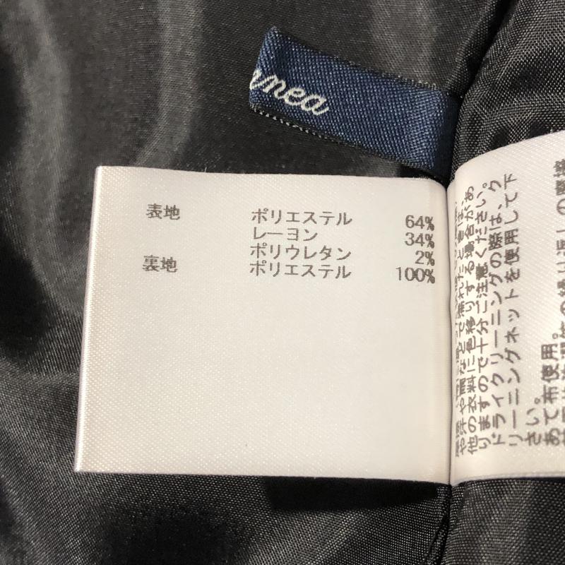 エンネア Ennea スカート ひざ丈スカート 36 無地 黒 / ブラック / レディース USED 古着 中古 10006850