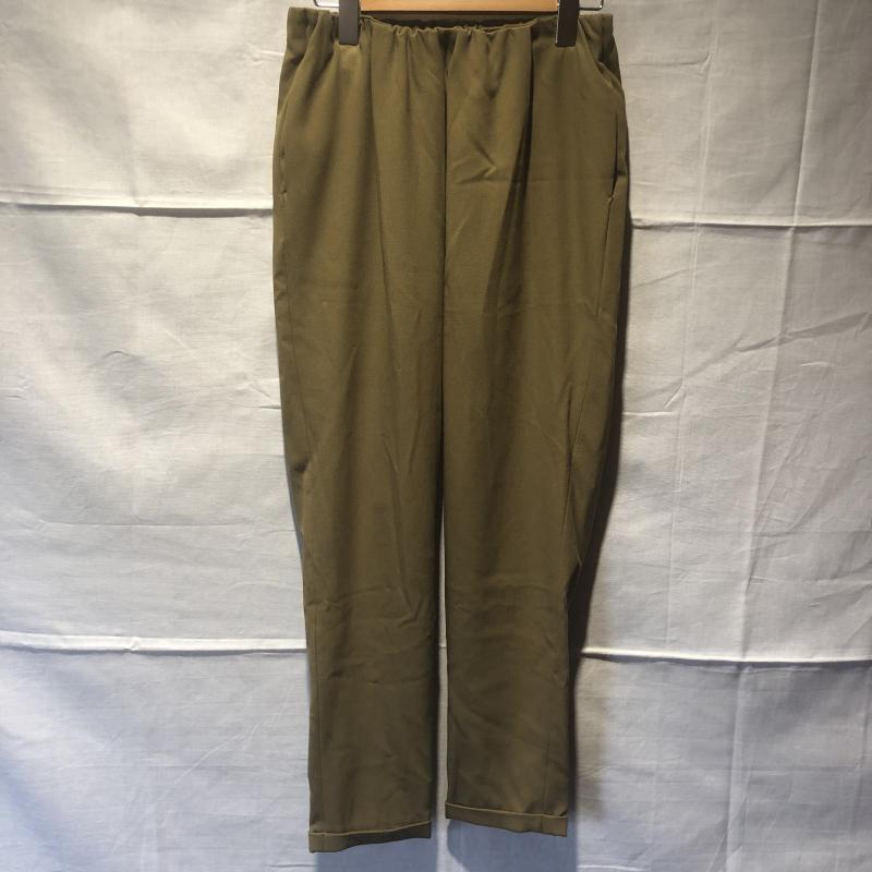 エンネア Ennea パンツ スラックス 38 無地 緑 / グリーン / レディース USED 古着 中古 10006856