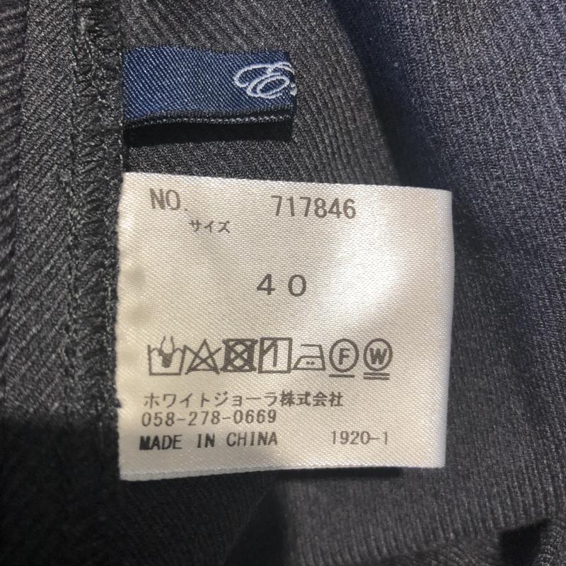 エンネア Ennea パンツ スラックス 40 無地 灰 / グレー / レディース USED 古着 中古 10006862
