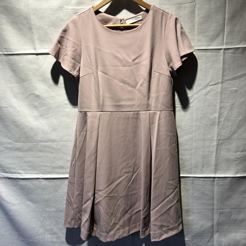 ドナマリー DONA MARIE ワンピース ミニスカート 38 無地 桃 / ピンク / レディース USED 古着 中古 10006869