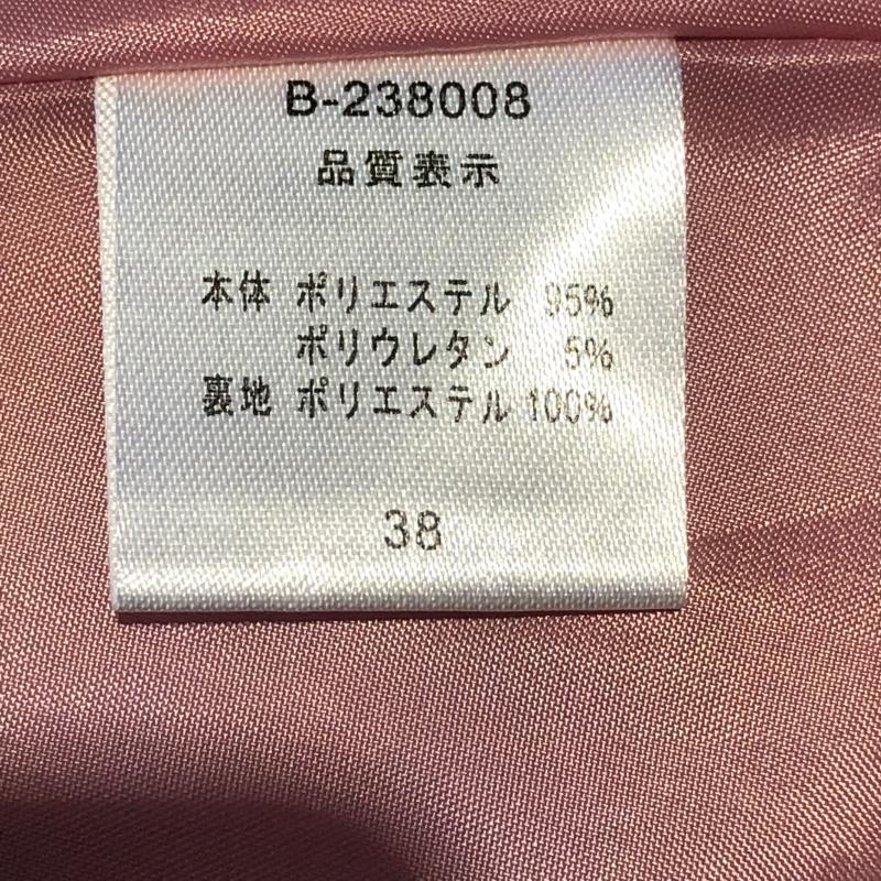 ドナマリー DONA MARIE ワンピース ミニスカート 38 無地 桃 / ピンク / レディース USED 古着 中古 10006869