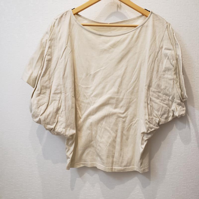 アナナス anana カットソー 半袖 40 無地 白 / ホワイト / レディース USED 古着 中古 10006925