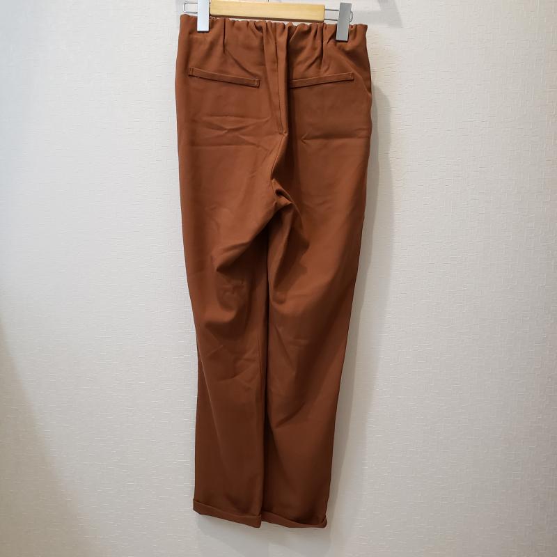 エンネア Ennea パンツ スラックス 36 無地 茶 / ブラウン / レディース USED 古着 中古 10006930