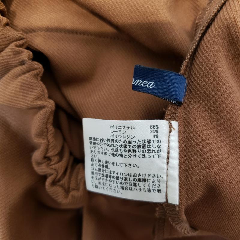 エンネア Ennea パンツ スラックス 36 無地 茶 / ブラウン / レディース USED 古着 中古 10006930