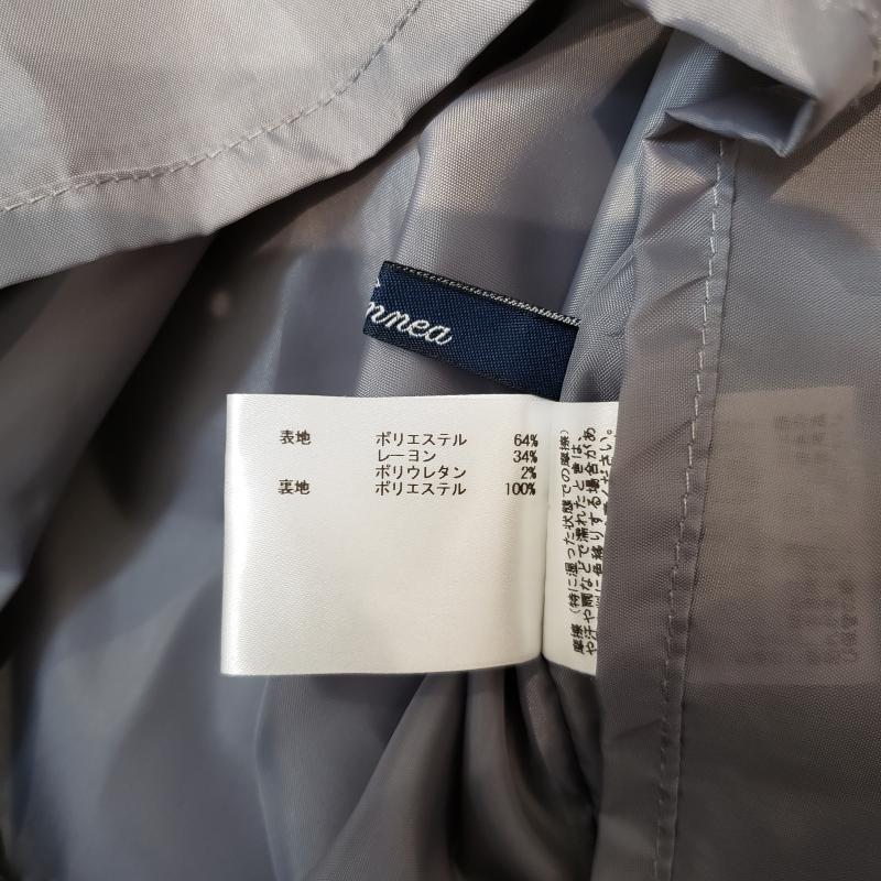 エンネア Ennea スカート ひざ丈スカート 38 無地 灰 / グレー / レディース USED 古着 中古 10006950
