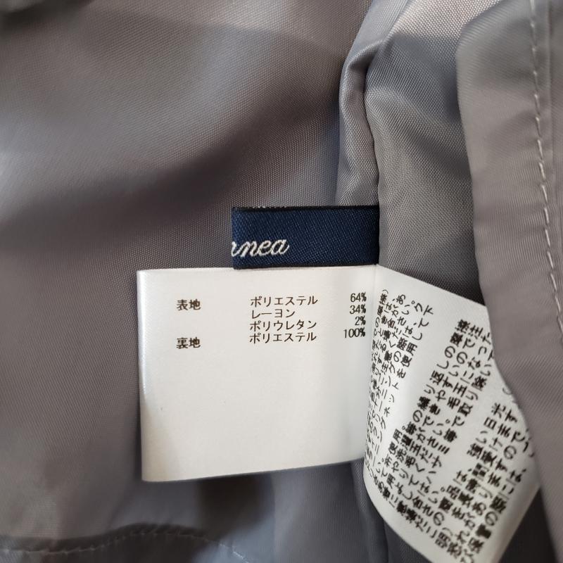 エンネア Ennea スカート ひざ丈スカート 38 無地 灰 / グレー / レディース USED 古着 中古 10006960