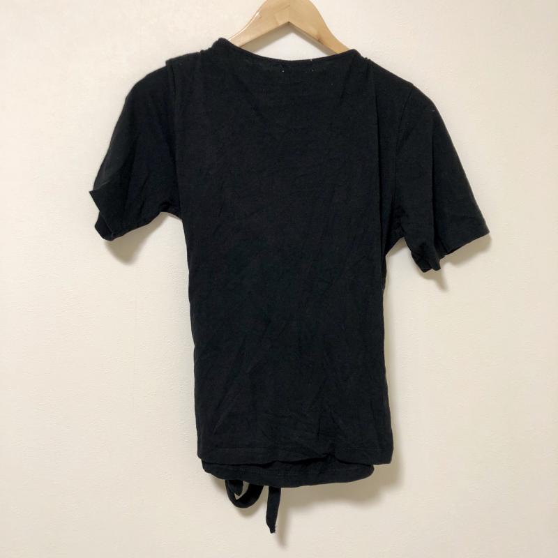 アースミュージックアンドエコロジー earth music&ecology カットソー 半袖 FREE 無地 黒 / ブラック / レディース USED 古着 中古 10006986