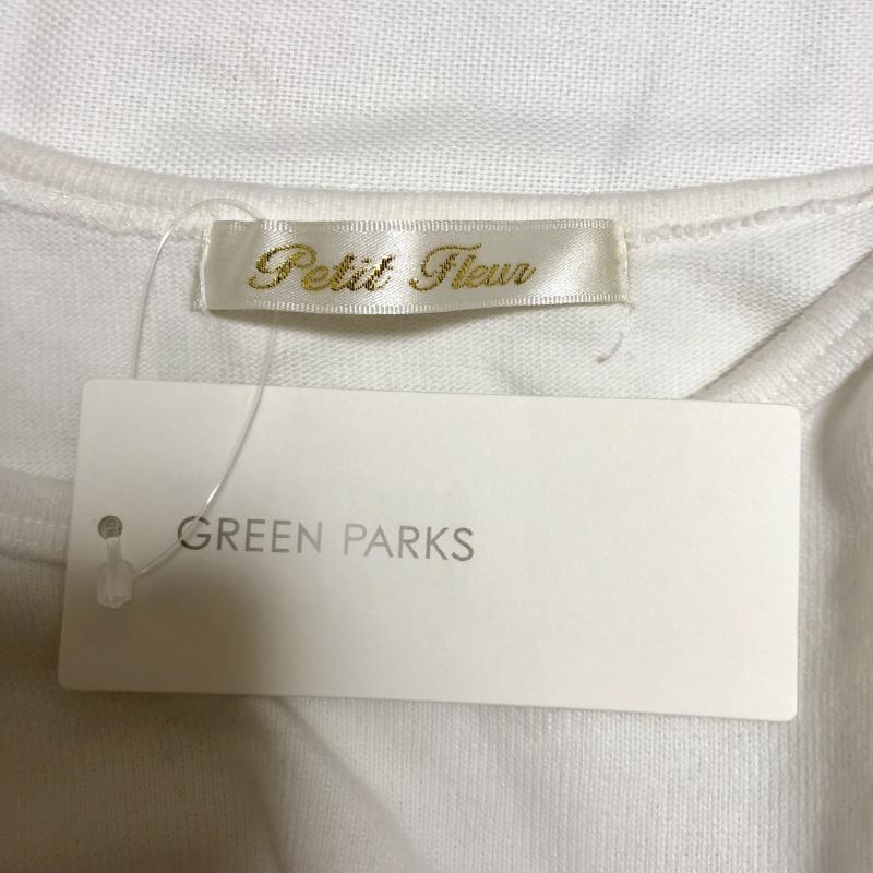 プチフルール Petit Fleur カットソー 七分袖 FREE 無地 白 / ホワイト / レディース USED 古着 中古 10006998
