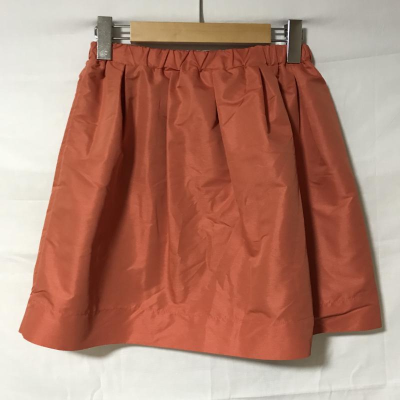 ジュエルチェンジズ Jewel Changes スカート ミニスカート 無地 橙 / オレンジ / レディース USED 古着 中古 10007081