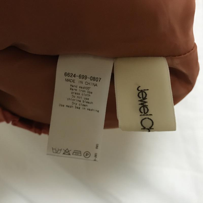 ジュエルチェンジズ Jewel Changes スカート ミニスカート 無地 橙 / オレンジ / レディース USED 古着 中古 10007081