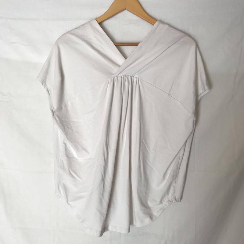 ロージー ROSIEE カットソー 半袖 38 無地 白 / ホワイト / レディース USED 古着 中古 10007085