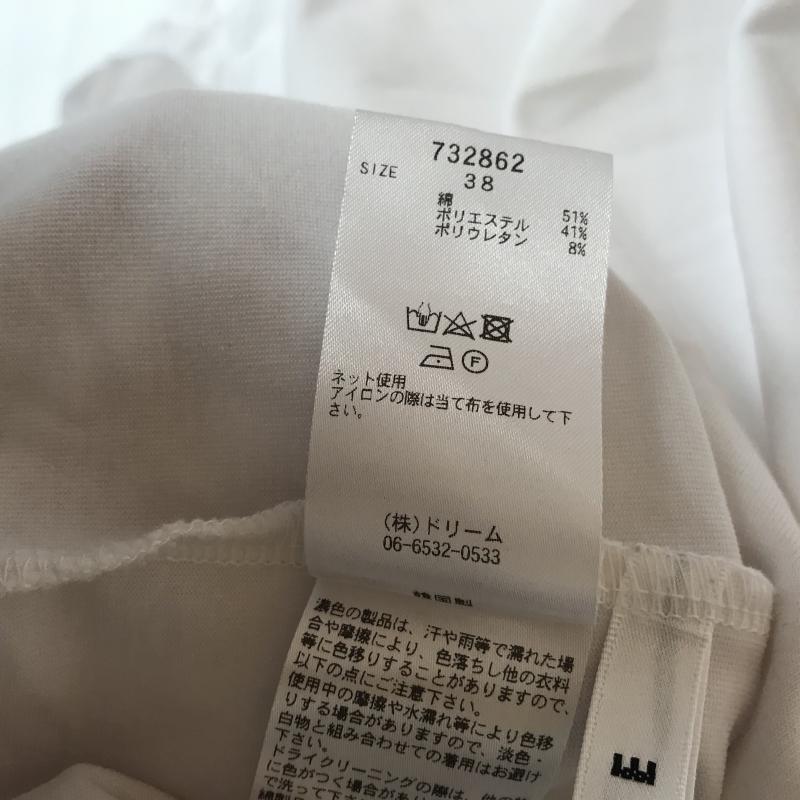 ロージー ROSIEE カットソー 半袖 38 無地 白 / ホワイト / レディース USED 古着 中古 10007085