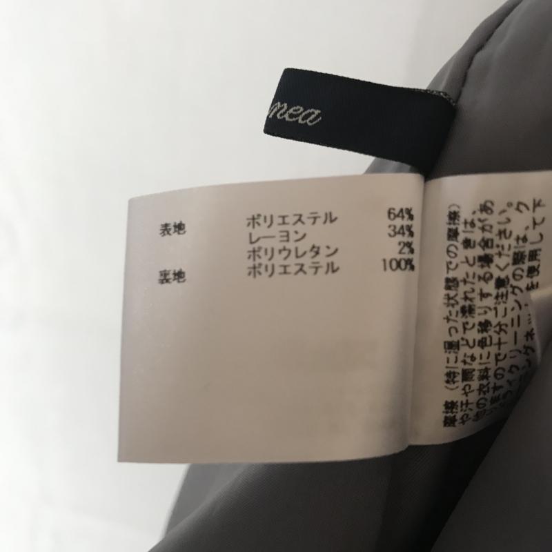 エンネア Ennea スカート ひざ丈スカート 38 無地 灰 / グレー / レディース USED 古着 中古 10007105