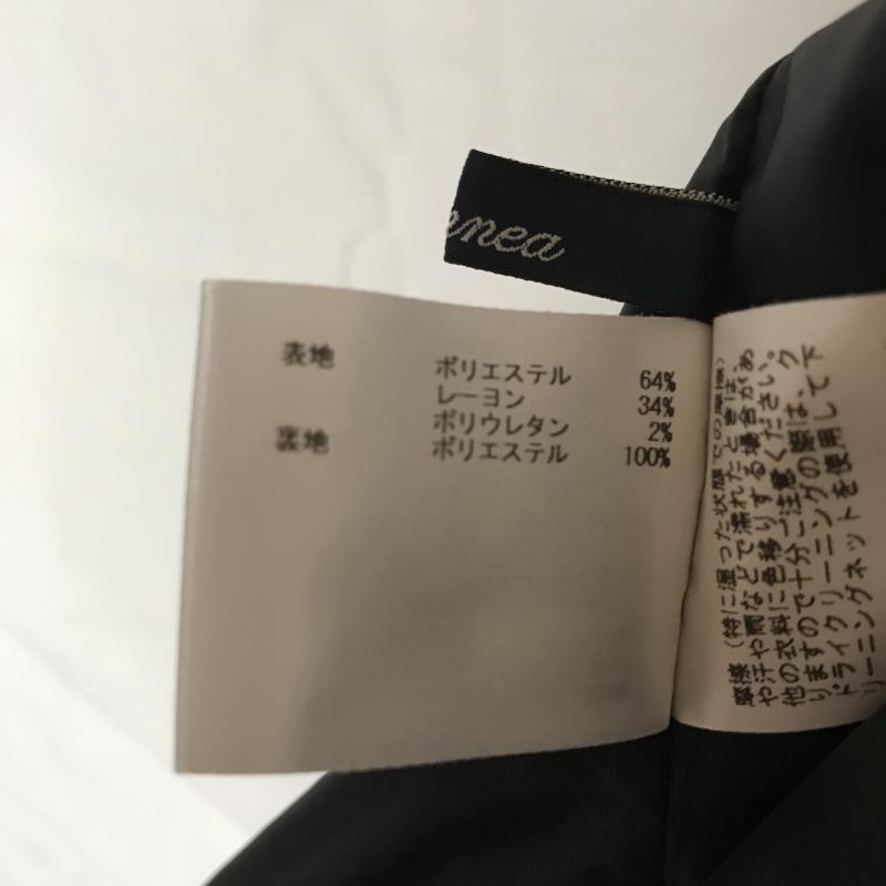 エンネア Ennea スカート ひざ丈スカート 36 無地 黒 / ブラック / レディース USED 古着 中古 10007107