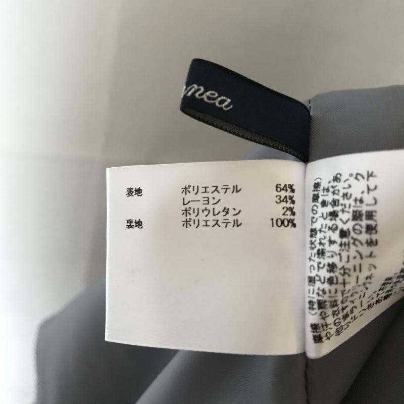 エンネア Ennea スカート ひざ丈スカート 38 無地 灰 / グレー / レディース USED 古着 中古 10007109