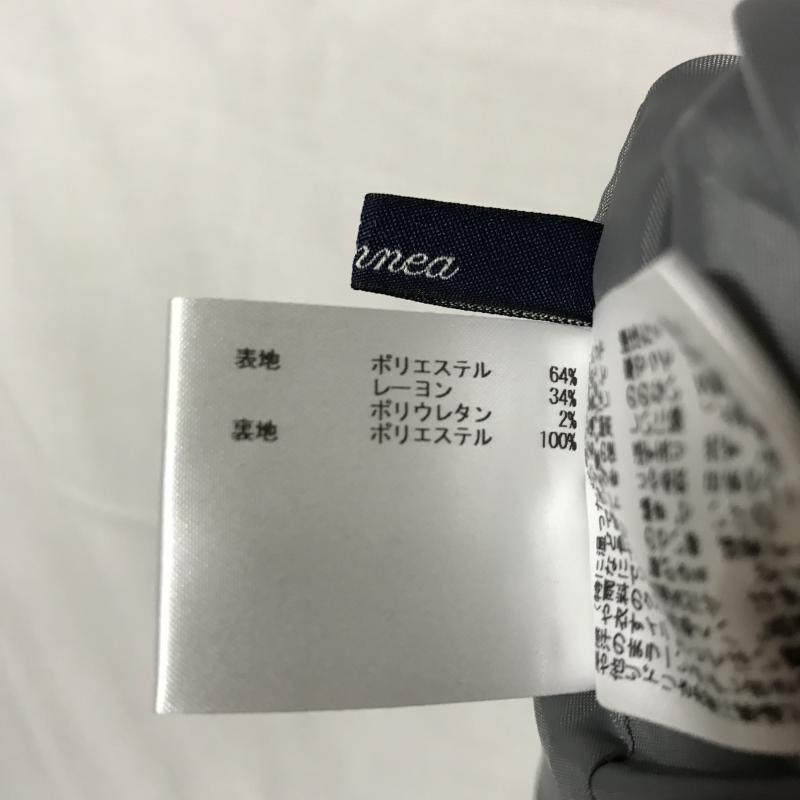 エンネア Ennea スカート ひざ丈スカート 36 無地 灰 / グレー / レディース USED 古着 中古 10007124