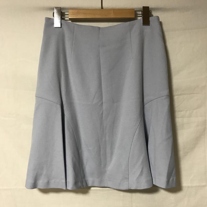 エンネア Ennea スカート ひざ丈スカート 40 無地 青 / ブルー / レディース USED 古着 中古 10007127