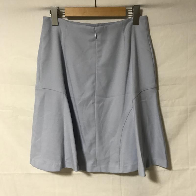 エンネア Ennea スカート ひざ丈スカート 40 無地 青 / ブルー / レディース USED 古着 中古 10007127