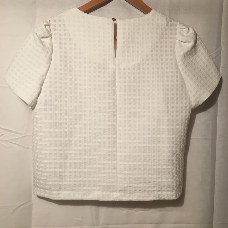ヨーロ YOLO カットソー 半袖 38 無地 白 / ホワイト / レディース USED 古着 中古 10007309