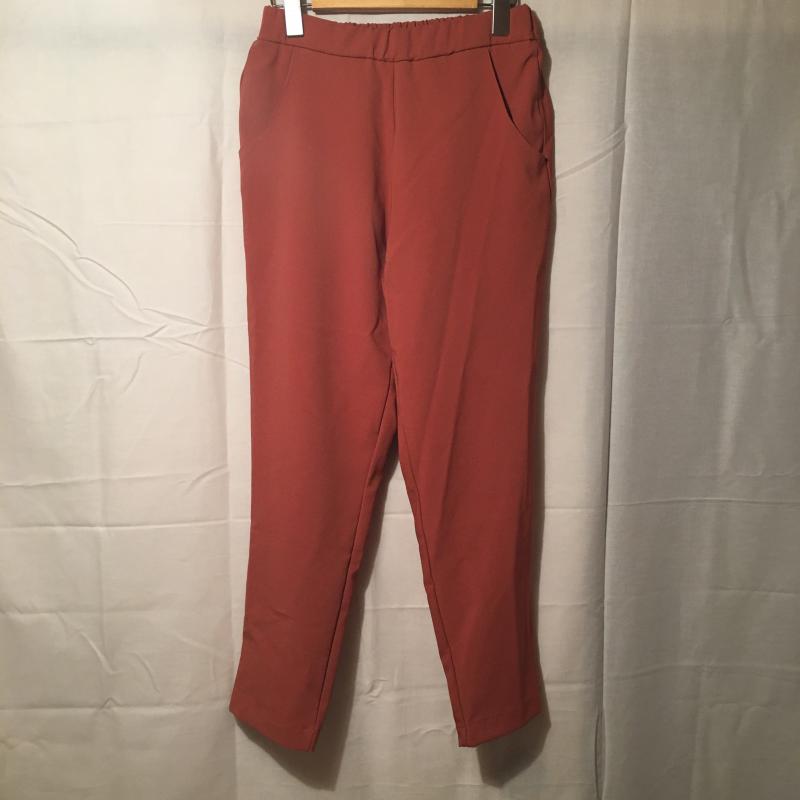 ロージー ROSIEE パンツ スラックス 38インチ 無地 橙 / オレンジ / レディース USED 古着 中古 10007311