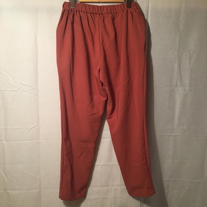 ロージー ROSIEE パンツ スラックス 38インチ 無地 橙 / オレンジ / レディース USED 古着 中古 10007311