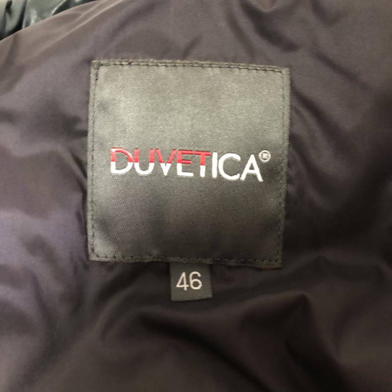 デュベティカ DUVETICA ジャケット、上着 ダウンベスト 46 無地 茶 / ブラウン / X 緑 / グリーン / メンズ USED 古着 中古 10007388