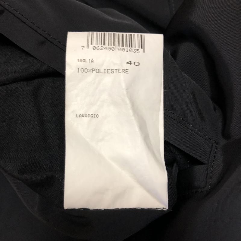 アルマーニコレッツォーニ ARMANI COLLEZIONI コート コート一般 40 無地 黒 / ブラック / メンズ USED 古着 中古 10007392