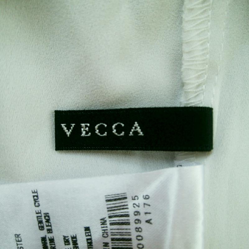 イェッカ ヴェッカ YECCA VECCA シャツ、ブラウス 七分袖 FREE 無地 X 白 / ホワイト / レディース USED 古着 中古 10007402