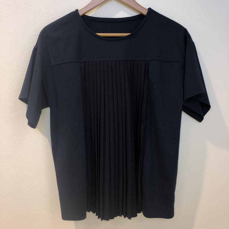 ヨーロ YOLO カットソー 半袖 38 無地 紺 / ネイビー / レディース USED 古着 中古 10007496