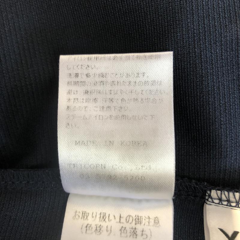 ヨーロ YOLO カットソー 半袖 38 無地 紺 / ネイビー / レディース USED 古着 中古 10007496