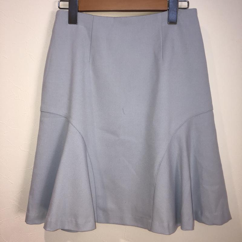 エンネア Ennea スカート ひざ丈スカート 36 無地 青 / ブルー / レディース USED 古着 中古 10007533