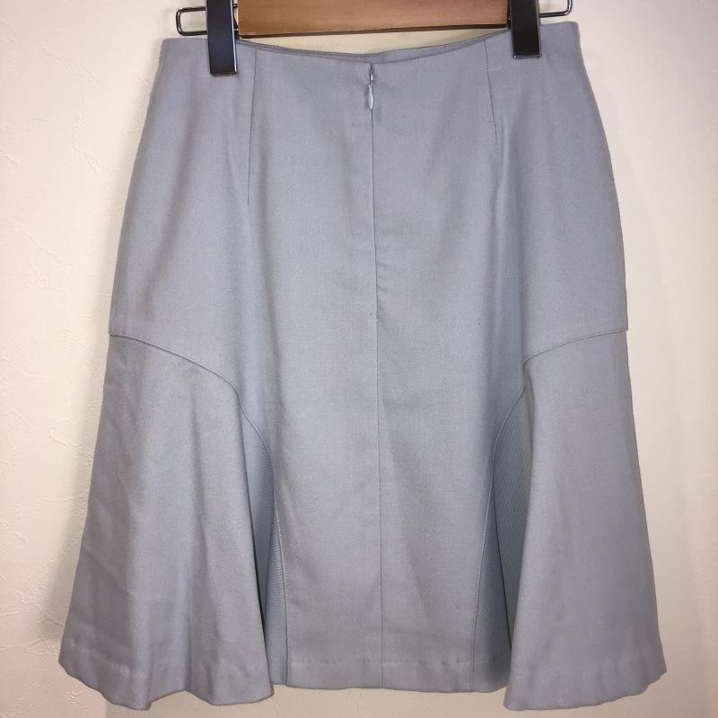 エンネア Ennea スカート ひざ丈スカート 36 無地 青 / ブルー / レディース USED 古着 中古 10007533