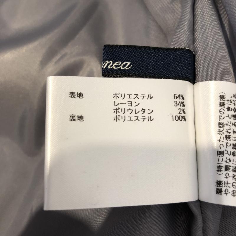 エンネア Ennea スカート ひざ丈スカート 40 無地 灰 / グレー / レディース USED 古着 中古 10007534