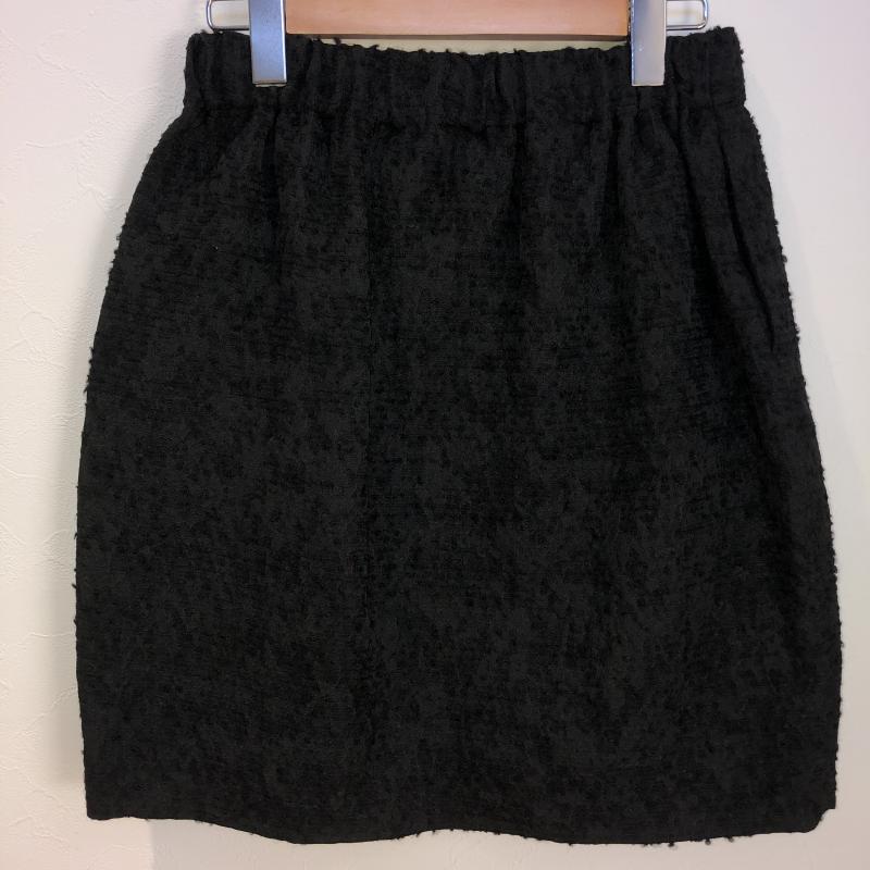ソーノ Sono スカート ひざ丈スカート 1 無地 黒 / ブラック / レディース USED 古着 中古 10007535