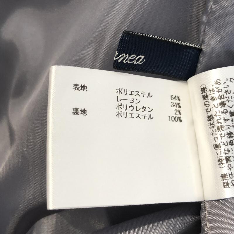 エンネア Ennea スカート ひざ丈スカート 38 無地 灰 / グレー / レディース USED 古着 中古 10007537