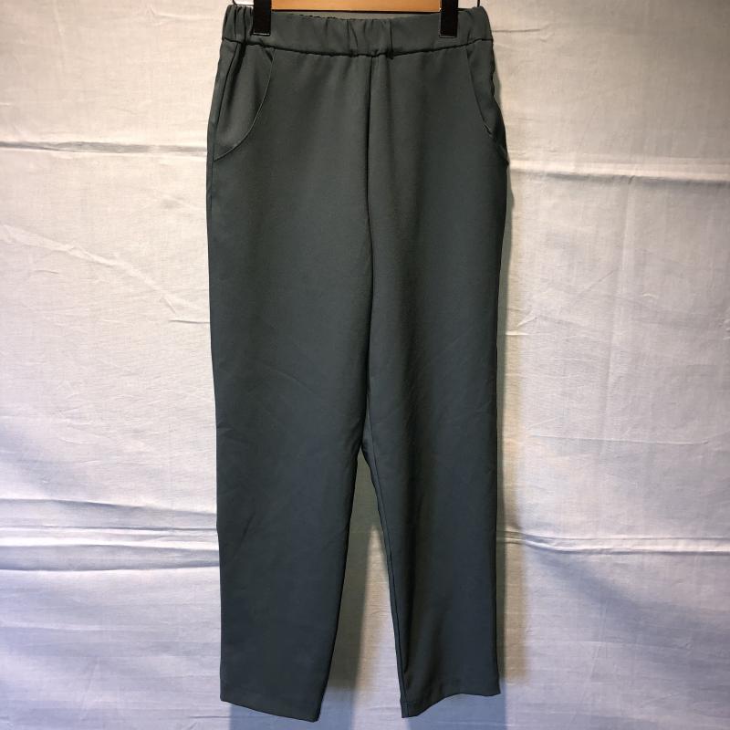 ロージー ROSIEE パンツ スラックス 38 無地 緑 / グリーン / レディース USED 古着 中古 10007542
