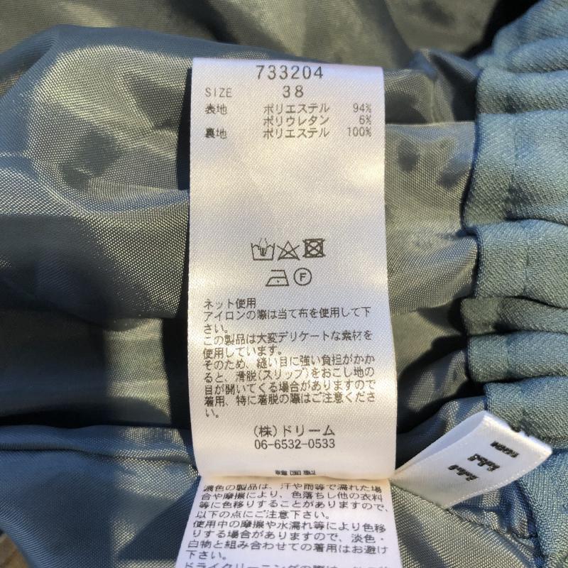 ロージー ROSIEE パンツ スラックス 38 無地 緑 / グリーン / レディース USED 古着 中古 10007542