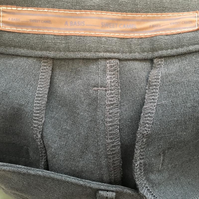 スウィートキャメル Sweet Camel パンツ スラックス 無地 灰 / グレー / レディース USED 古着 中古 10007552
