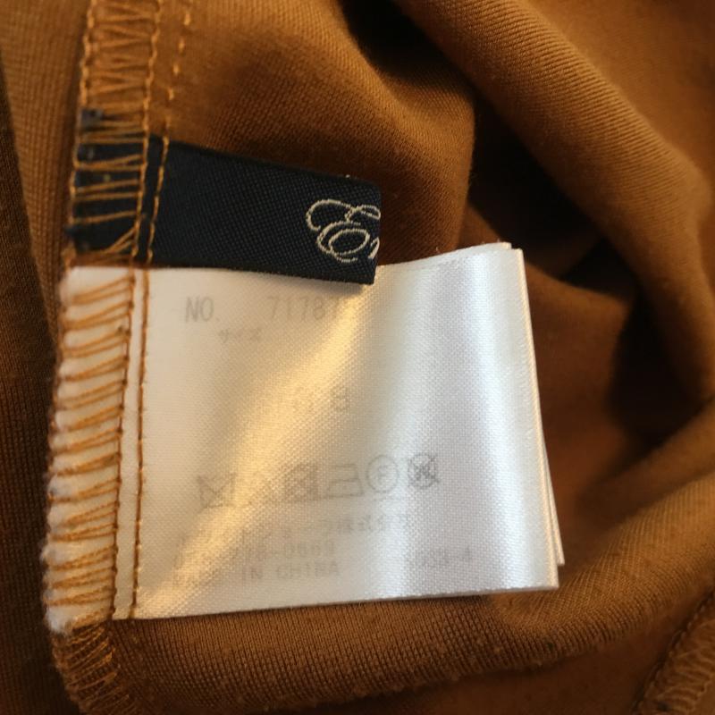 エンネア Ennea カットソー 長袖 38 無地 橙 / オレンジ / レディース USED 古着 中古 10007554