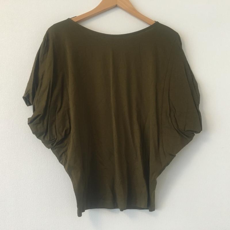 アナナス anana カットソー 半袖 36 無地 緑 / グリーン / レディース USED 古着 中古 10007570