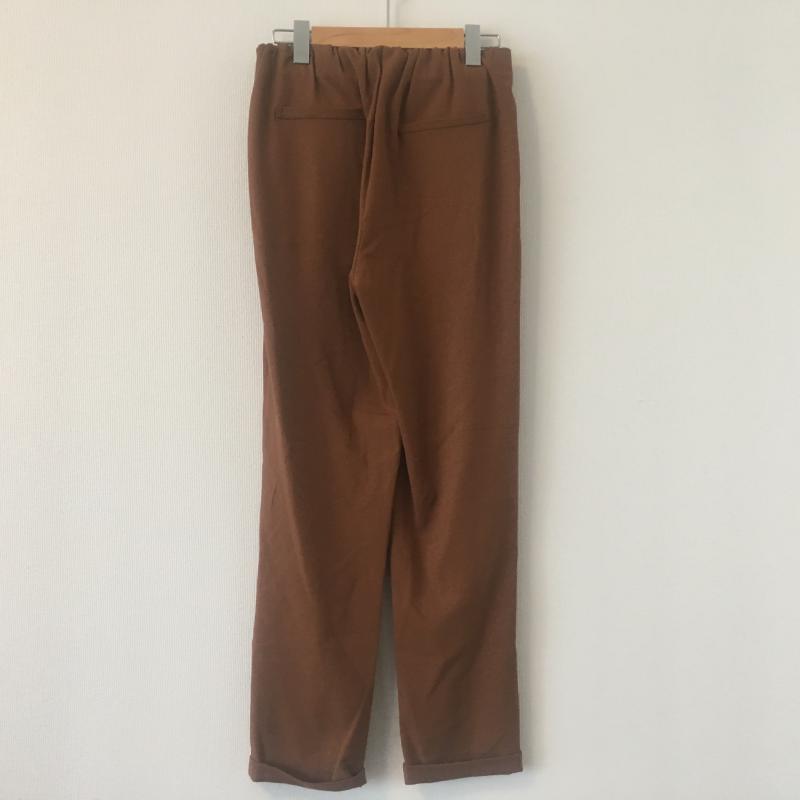 エンネア Ennea パンツ スラックス 38 無地 茶 / ブラウン / レディース USED 古着 中古 10007574