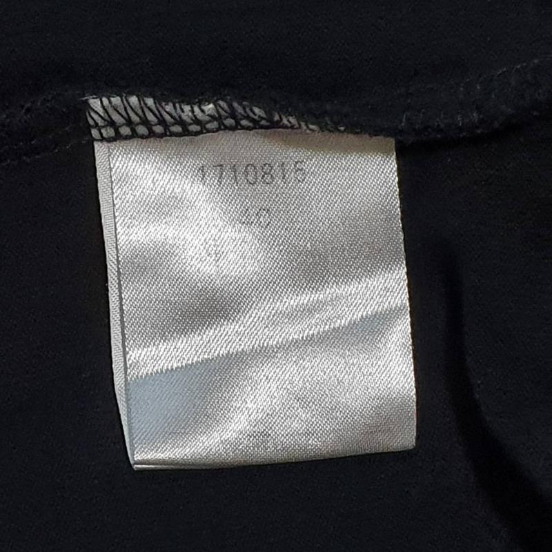 ヨーロ YOLO カットソー 半袖 40 無地 黒 / ブラック / レディース USED 古着 中古 10007594