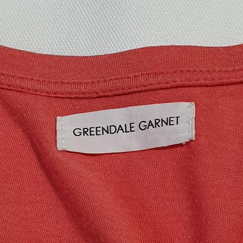 グリーンデイル ガーネット GREENDALE GARNET カットソー 半袖 L 無地 桃 / ピンク / レディース USED 古着 中古 10007595