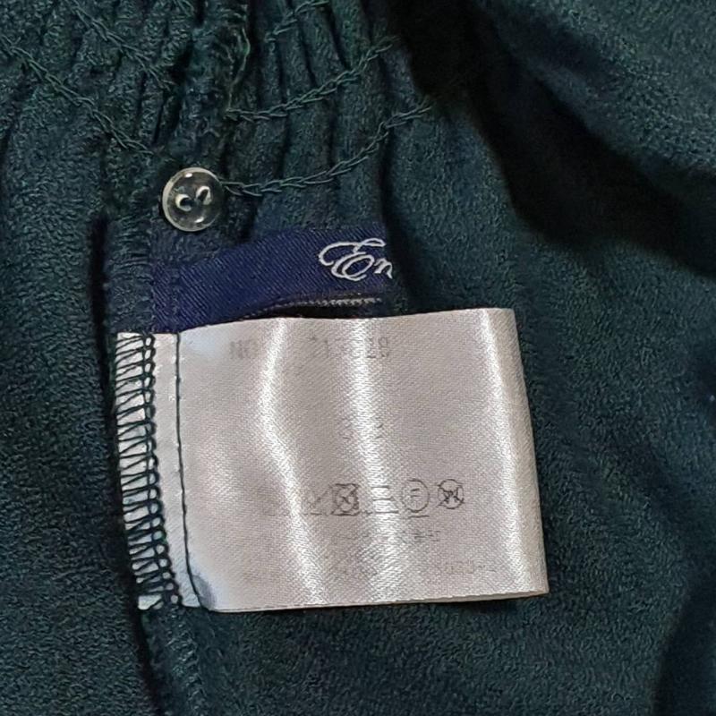 エンネア Ennea シャツ、ブラウス 長袖 38 無地 緑 / グリーン / レディース USED 古着 中古 10007597