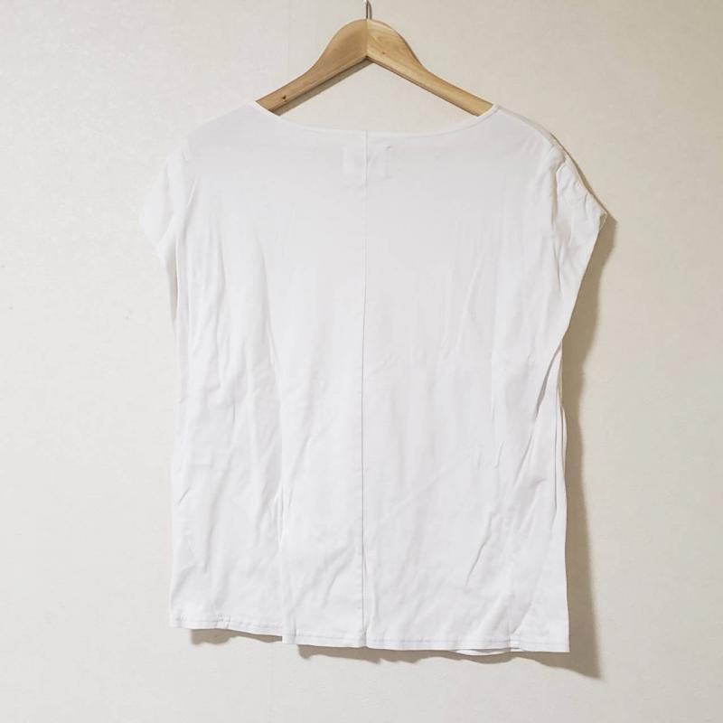 ヨーロ YOLO カットソー 半袖 40 無地 白 / ホワイト / レディース USED 古着 中古 10007607