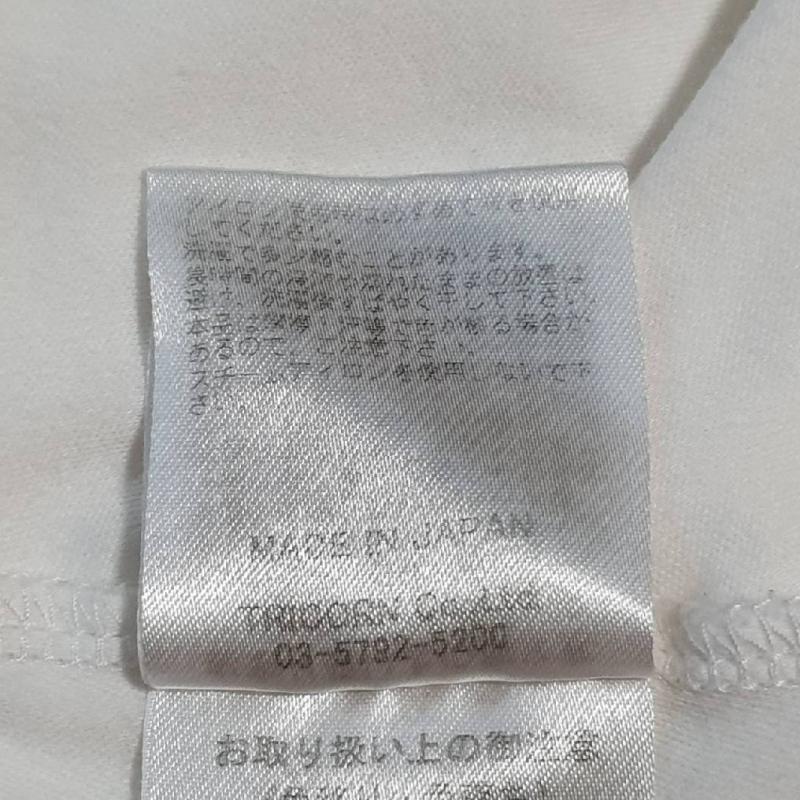 ヨーロ YOLO カットソー 半袖 40 無地 白 / ホワイト / レディース USED 古着 中古 10007607