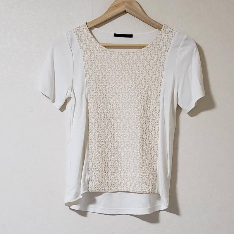 アンナクリーク anna kreek カットソー 半袖 無地 白 / ホワイト / レディース USED 古着 中古 10007608
